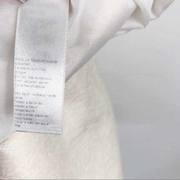 TopShop Jacquard Fit and Flare Mini Dress Cream 2 - Picture 8 of 10